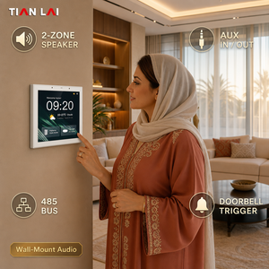กล่อง Tianlai 86W ขนาดพกพาในฝ่ามือ แต่ให้พลังเสียง 4x30W ให้กับลำโพงสี่ตัว พร้อม <span class=keywords><strong>Spotify</strong></span> และฮับ Zigbee ในตัวสำหรับบ้านอัจฉริยะ - Product Image 2