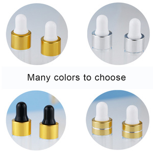 Flaconi Vuoti per Cosmetici da 1ml 2ml 3ml 4ml 5ml, Mini Fiale Trasparenti con Contagocce in Vetro e Anello Dorato - Product Image 3