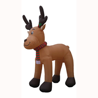 Renne gonflable de Noël personnalisé, forme multiple, décoration de jardin extérieure, ballon