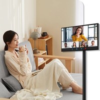 TV Pintar LED Sentuh Android 11 Berkualitas Tinggi Hitam >55 Inci 120Hz Full HD Interaktif Portabel LCD Speaker Internal Nirkabel