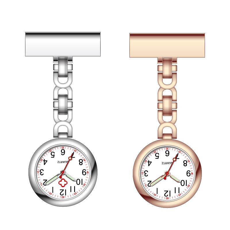 Good Quality Doctor Quartz Watches Pendant Brooch Pocket Pin Watch for Hospital Nurse Products