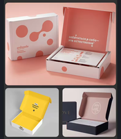 Caja de Cartón Corrugado Pequeña Ecológica con Logotipo Personalizado al por Mayor para Envío de Ropa