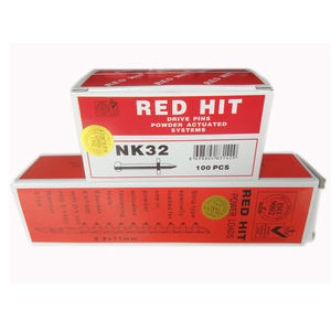 Attaches en acier galvanisé à coup, pièces, épingles d'entraînement en béton, clous de tir - Product Image 2