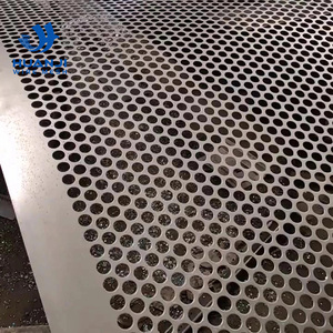 Tôle perforée en acier inoxydable 316 à trous ronds de 2 à 5 mm, métal perforé avec surface passivée pour support de filtre - Product Image 3
