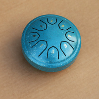 3 & 6 Inch Mini Steel Tongue Drum Kids Ethereal Percussion Musical Instrument Children Gift