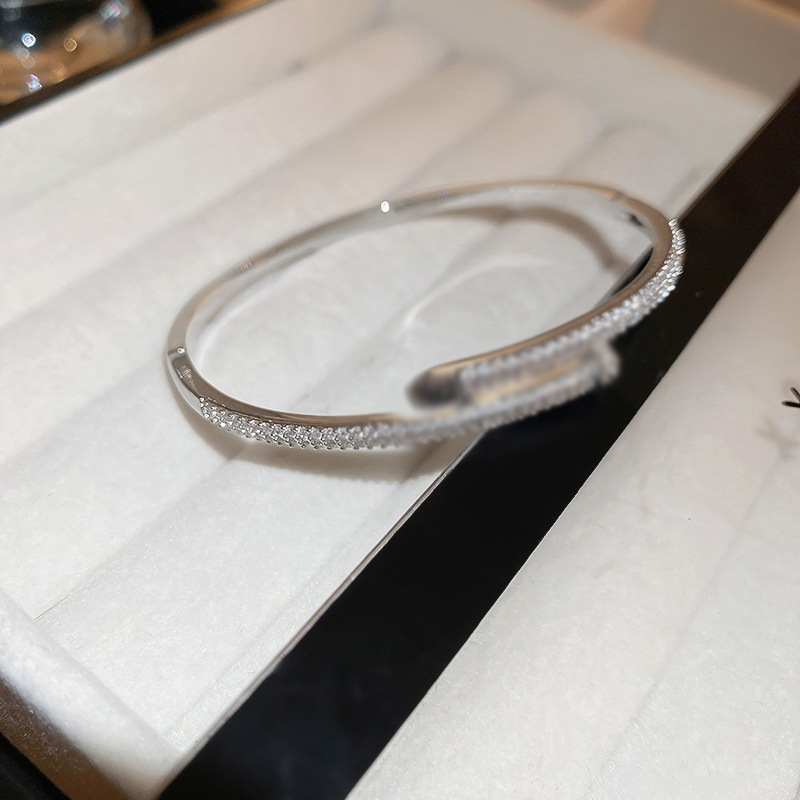 10 bracelet-silver-geometric-real gold plating