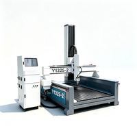 Routeur CNC 1325 à double broche 1300x2500mm 2.2-6kW RichAuto DSP, machine de gravure automatique pour le travail du bois et les panneaux