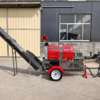 Processeur hydraulique de bois de chauffage FP-480FE avec coupe-foins à 4 voies pour usage agricole