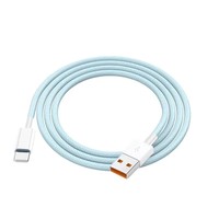 Câbles de données 1M 2M 3A 6A Type C vers USB-C 60W PD Charge rapide Câble USB tressé en nylon pour iPhone