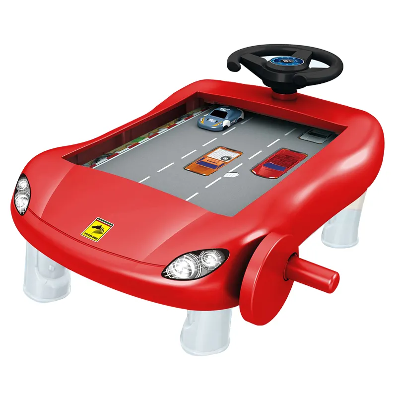 2022子供屋内教育電気マニュアル子供インタラクティブ音楽レーシングおもちゃ車の冒険ゲーム