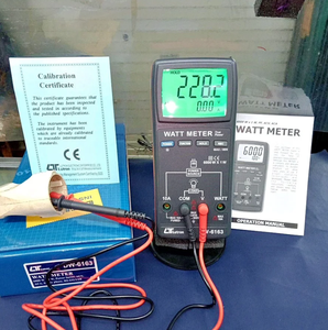 Compteur de puissance numérique monophasé DW-6163 True RMS avec testeur de facteur de puissance PF et interface USB - Product Image 4
