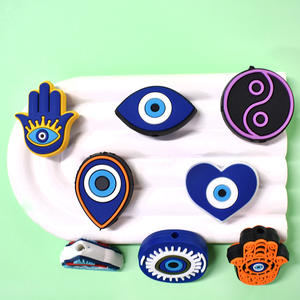 FURUN <strong>Wholesale</strong> Kids Pen Topper Fancy <strong>Beads</strong> for Pens Painting <strong>Beads</strong> Printed <strong>Silicone</strong> <strong>Beads</strong> Accessories Cute Pen Charms - Product Image 3