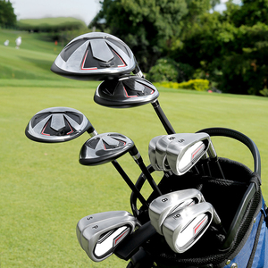 Cabeza de Palo de Golf de Hierro con Acabado Negro Mate y Detalles Plateados, Varilla de Grafito y Acero, Unisex, Alta Tolerancia - Product Image 2