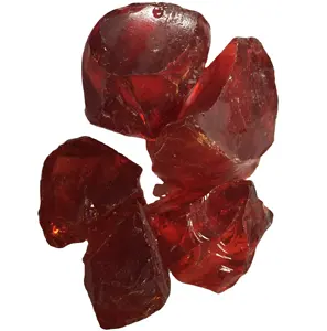 石笼景观用红宝石色碎渣景观玻璃岩石