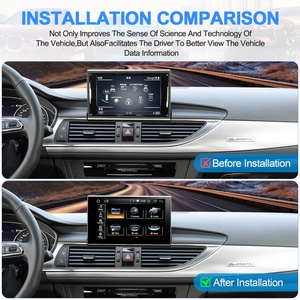 Navihua Nouveauté Autoradio Android 9 pouces style OEM GPS DSP Multimédia Carplay pour Audi A6 A6L A7 C7 RS6 RS7 S6 S7 2012-2018 - Product Image 5