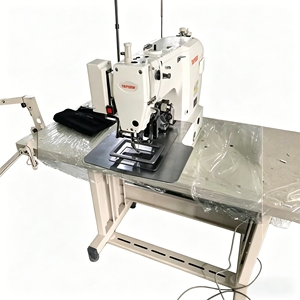 <span class=keywords><strong>Machine</strong></span> à <span class=keywords><strong>coudre</strong></span> industrielle TS-436 à commande numérique pour la fabrication de vêtements, équipement de pointe pour la couture de points de surjet efficaces - Product Image 2