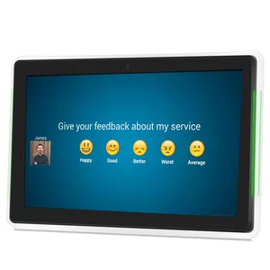 אנדרואיד tablette 10 pouces עם LED אור מערכת משוב לקוחות מובנה Wifi RJ45 רשת יציאת אנדרואיד 11 tablet