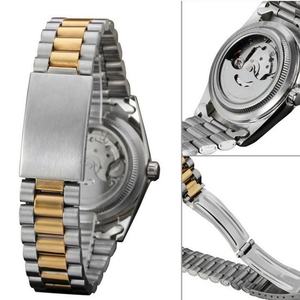 Winner Luxury Automatic <b>Wrist</b> <b>Watch</b> <b>for</b> <b>Men</b> Custom Logo 22mm Band Width Glass Dial Window Display with Pointer - Product Image 3