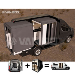 Autocaravana Black Rhino con <span class=keywords><strong>Ducha</strong></span> Plegable, Techo Elevable, Sistema de Panel <span class=keywords><strong>Solar</strong></span>, Compuesto de Aluminio tipo Sándwich <span class=keywords><strong>para</strong></span> Campamento al Aire Libre - Product Image 3