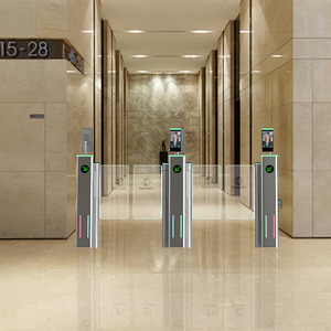 Đơn giản trong nhà/ngoài trời kiểm soát truy cập tốc độ cửa quay với đầu đọc thẻ RFID Swing cổng an ninh Hệ thống kiểm soát truy cập - Product Image 5