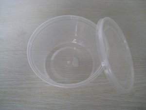 650ml hình chữ nhật lò vi sóng hộp đựng thực phẩm đóng gói Hộp lưu trữ & Thùng nhựa Container có nắp đậy Hộp gói trong suốt - Product Image 5