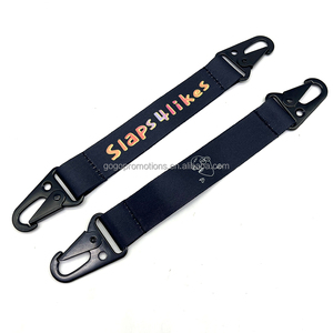 Biểu Tượng Tùy Chỉnh Xe Máy Thương Hiệu Tùy Chỉnh Key Tag <span class=keywords><strong>Polyester</strong></span> Truyền Nhiệt Đầy Màu Sắc Thiết Kế Vải Móc Khóa - Product Image 5