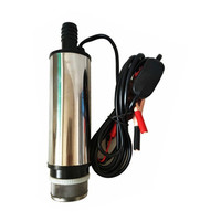 Pompa Transfer diesel elektrik layar filter dapat dilepas pompa submersible kecil DC12V 24V pompa minyak mobil mini