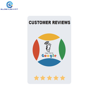 Xem xét chúng tôi trên Google NFC thẻ kinh doanh khách hàng RFID QR mã đánh giá Googles thẻ - Product Image 6