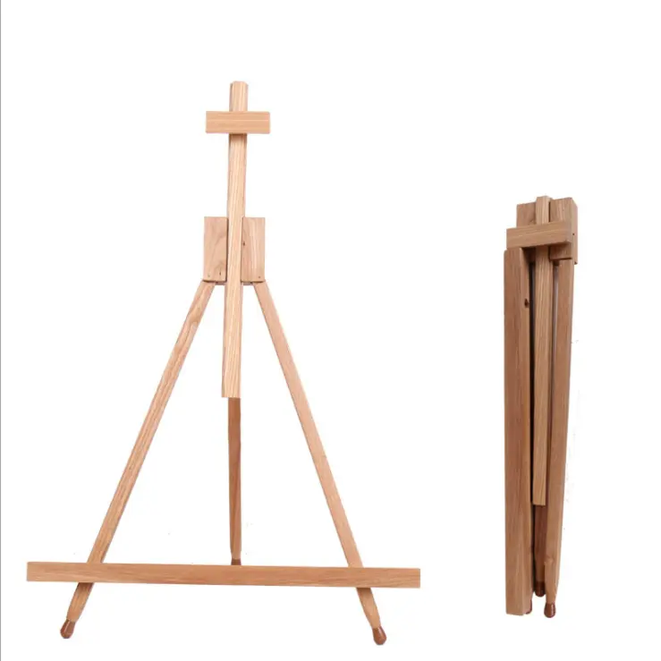 Giá Vẽ 31 "Cao Để Bàn Bằng Gỗ Gấp A-frame Artist Studio Easel Dành Cho Sinh Viên 2021