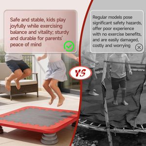 Trampolín Infantil, Equipo de Entrenamiento Sensorial, Cama Elástica para Interiores, Juguete Deportivo para Bebés, Tabla de Salto para Niños - Product Image 6