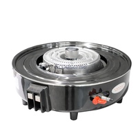 Autocuiseur à riz commercial à gaz 10L antiadhésif à allumage automatique en forme de tambour pour usage hôtelier