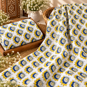 Material Textil de Algodón Suave para Confección de Ropa, Cortinas, Tapicería, Manualidades, Costura y Proyectos de Decoración del Hogar - Product Image 1