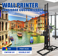 Imprimante murale UV avec effet 3D réaliste, machine d'impression murale verticale UV pour peinture murale intérieure et extérieure