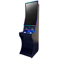 Penjualan Terbaik Pasar Georgia, Kualitas Terbaik, Kabinet Permainan Kayu 43" Melengkung Multi Game Juegos Tragamonedas