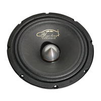 Système de milieu de gamme haut-parleur 1pc 8 pouces 400 W Woofer HiFi fin théâtre Audio acoustique plus fort Subwoofer boîte passive