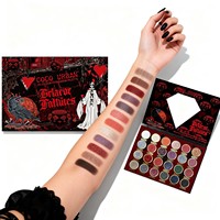 Palette de fards à paupières pour Halloween, maquillage d'Halloween, Paleta De Sombras Para Ojos