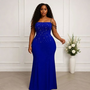 Abito <span class=keywords><strong>da</strong></span> <span class=keywords><strong>Sera</strong></span> 2026 per Donna, Vestito Lungo Monocolore Sexy con Spalline e Diamanti, Abito Maxi Snellente alla Moda per Cena Elegante - Product Image 4