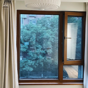 Finestre in legno ZEYI con rivestimento in alluminio, porte in legno con rivestimento in alluminio a taglio termico, a basso consumo energetico, con vetri Low-E, <span class=keywords><strong>finestra</strong></span> esterna in legno con alluminio a taglio termico - Product Image 3