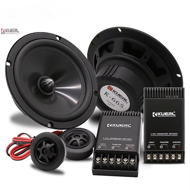 Factory Price Component Speakers 6.5 Inch 2 Way Midbass Woofer Car Audio Speaker Set