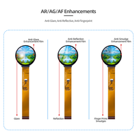 Module d'affichage circulaire TFT rond de 1,28 pouce (1,28'') 240x240 LCD couleur pleine résolution 12 broches 400 cd avec SPI 4 lignes