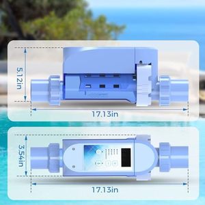 Intelligente pannello digitale blu <span class=keywords><strong>sale</strong></span> cloro generatore fino a 16,000 galloni sistema di <span class=keywords><strong>piscina</strong></span> materiale plastico per <span class=keywords><strong>piscina</strong></span> di acqua salata - Product Image 6