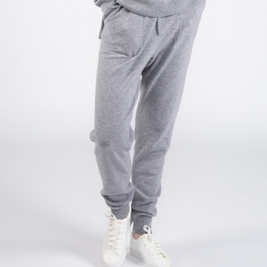 <span class=keywords><strong>Pantaloni</strong></span> da jogging per il tempo libero Luxe 100% Cashmere da donna e maglione con cappuccio in Cashmere - Product Image 3