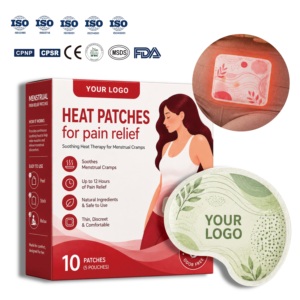Patch <span class=keywords><strong>menstruel</strong></span> personnalisé avec logo, patch auto-chauffant portable, soin <span class=keywords><strong>menstruel</strong></span> pour femmes - Product Image 1