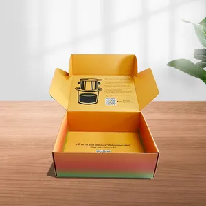 カスタム印刷包装配送ボックス郵送梱包布段ボール紙ボックス下着用アパレルメーラーボックス