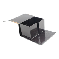 Boîtes cadeaux rigides en carton magnétique de luxe personnalisées, estampage à chaud en or, gaufrage, montage facile, laminage mat, vernis à ongles, huile