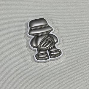 Camiseta Blanca Extra Grande para Hombre, 100% Algodón Tejido, Estampado Gráfico con Personaje <span class=keywords><strong>DURACELL</strong></span>, Cuello Redondo, Manga Corta, Estilo Chino - Product Image 5
