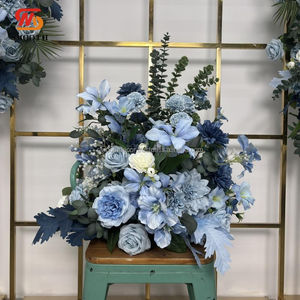 Piezas de centro de hortensia Phalaenopsis suaves, decoración de flores, pieza central, Bola de flores, bolas de flores para piezas de centro de boda - Product Image 6