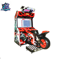 Machine de jeu d'arcade Moto GP, simulateur de moto à monnayeur, jeu vidéo d'arcade pour centre de divertissement