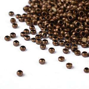 Mejor venta de 2mm de cuentas <span class=keywords><strong>Material</strong></span> de la pulsera de <span class=keywords><strong>Latón</strong></span> chapado <span class=keywords><strong>en</strong></span> oro perlas de espaciador - Product Image 5