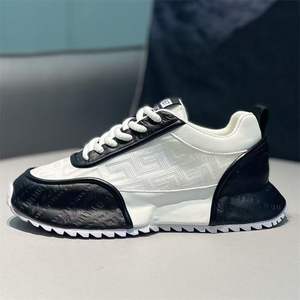 Zapatos deportivos informales de moda para hombre con punta cuadrada y suela gruesa, zapatos transpirables de malla para caminar para papá - Product Image 3